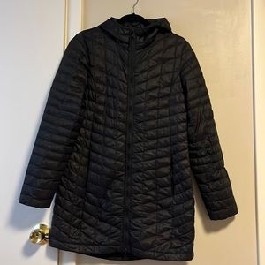 North face thermoball mid length jacket